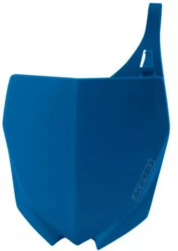 FRONT NUMBER PLATE BLUE