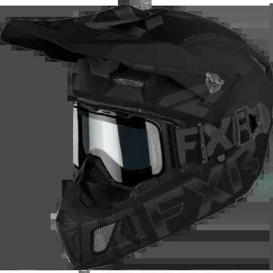 FXR Clutch Cold Stop QRS Helmet, Black Ops