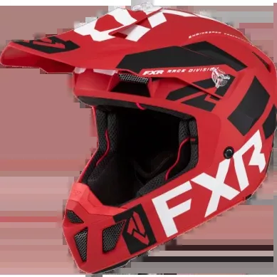 FXR Clutch EVO LE Helmet, Red/White