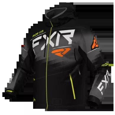 FXR Men's Boost FX, Black/Char/Orange/HiVis