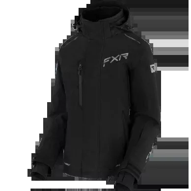 FXR Women's Edge Jacket, Black/Silver