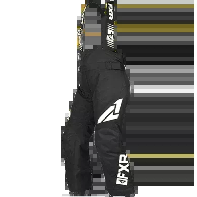 FXR Youth Clutch Pant, Black/White