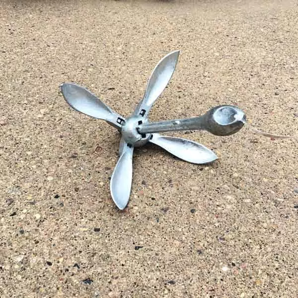 Galvanized Folding Anchor (3 lbs)