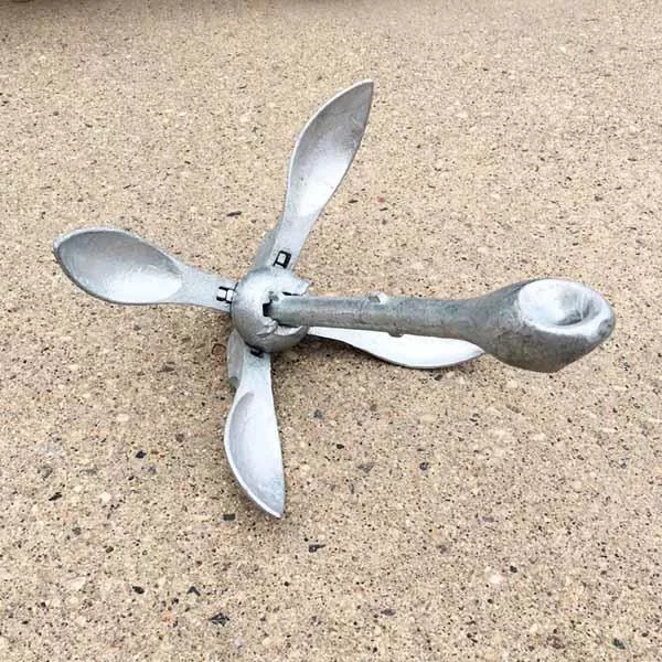 Galvanized Folding Anchor (7 lbs)