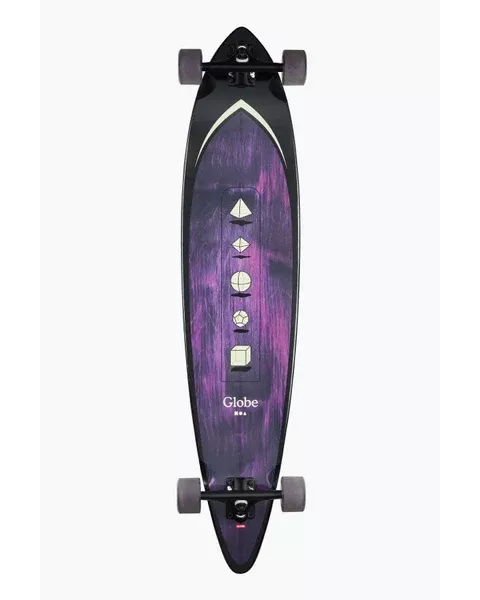 Globe Pintail 44" Longboard - Purple / Shape Faze