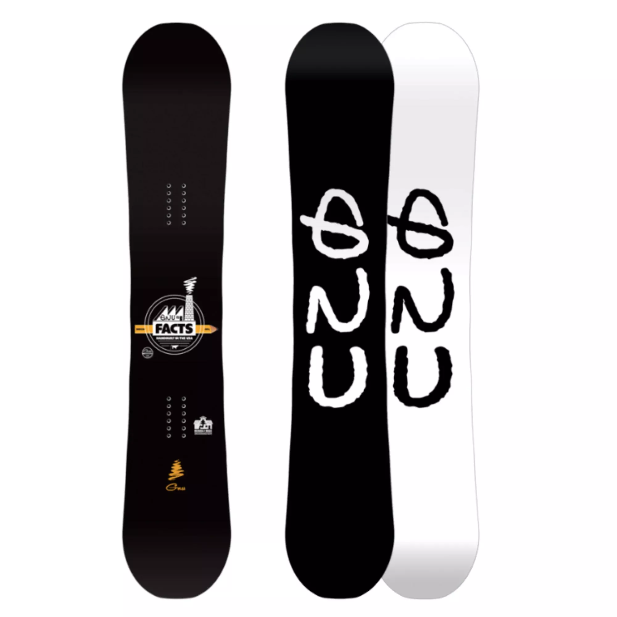 GNU Men's Facts Snowboard
