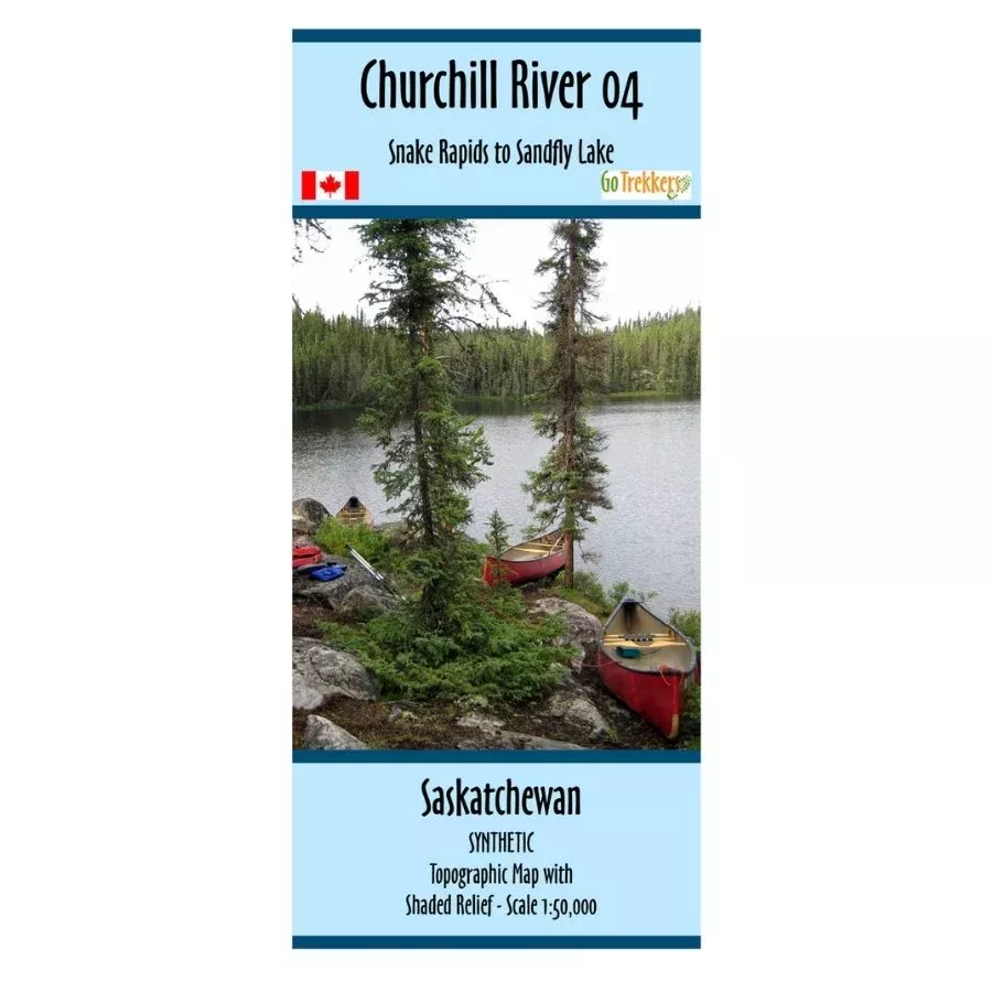 Go Trekkers Map: Churchill River #4