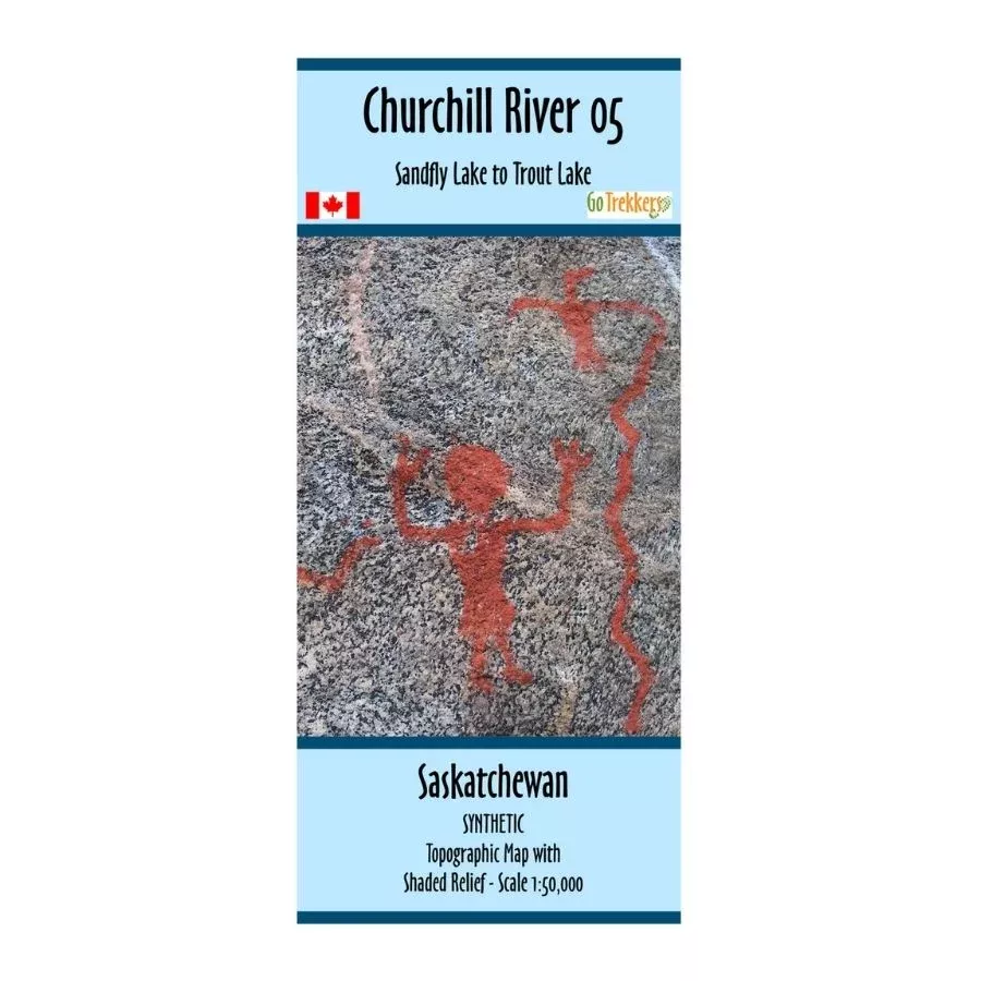 Go Trekkers Map: Churchill River #5