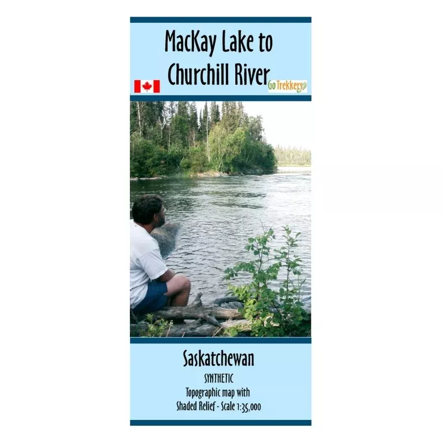 Go Trekkers Map: MacKay Lake to Churchill River