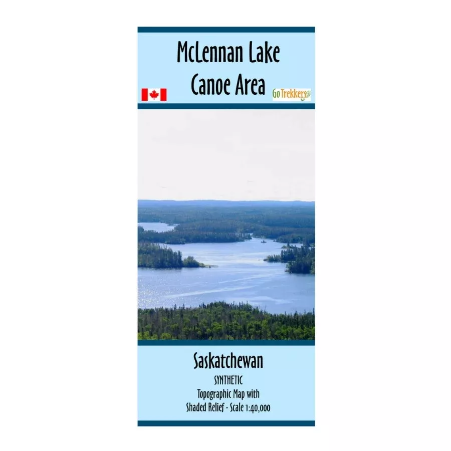 Go Trekkers Map: MacLennan Lake Canoe Area