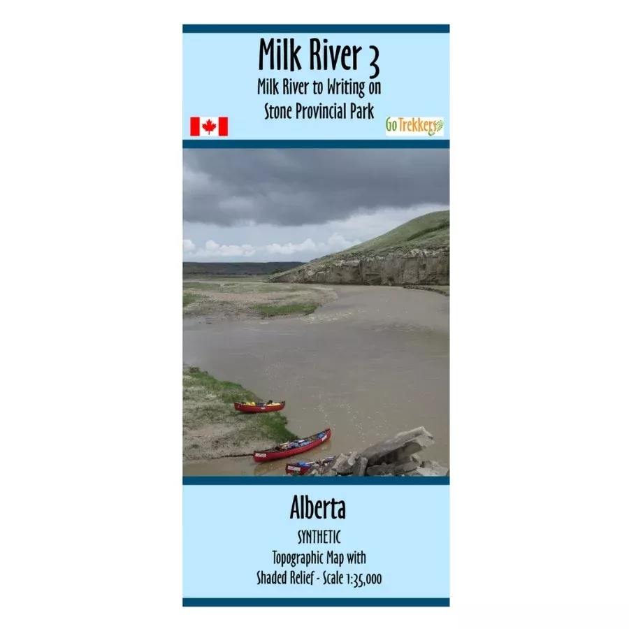 Go Trekkers Map: Milk River #3