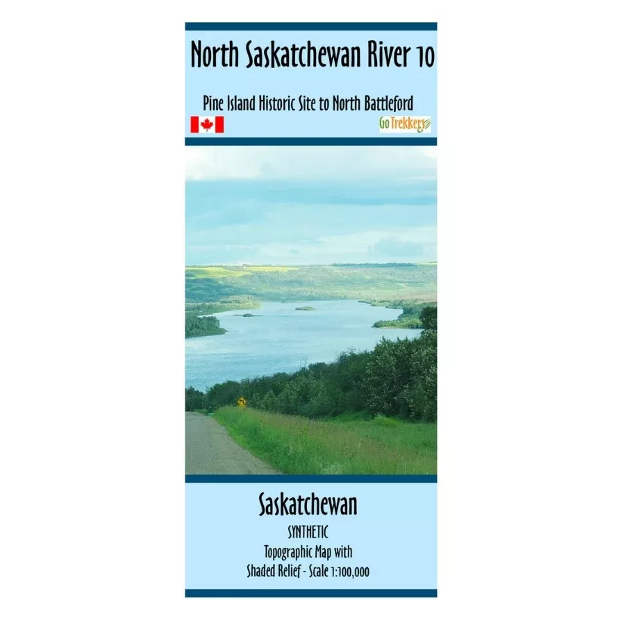 Go Trekkers Map: North Saskatchewan River #10