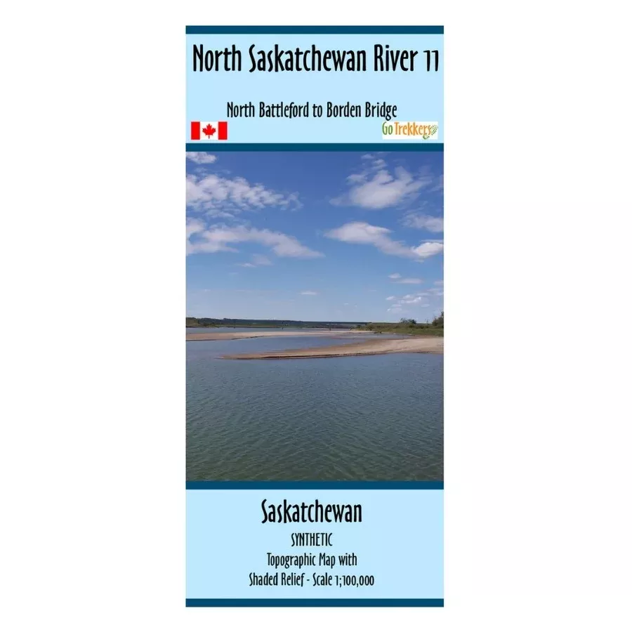 Go Trekkers Map: North Saskatchewan River #11
