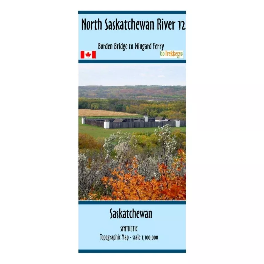 Go Trekkers Map: North Saskatchewan River #12