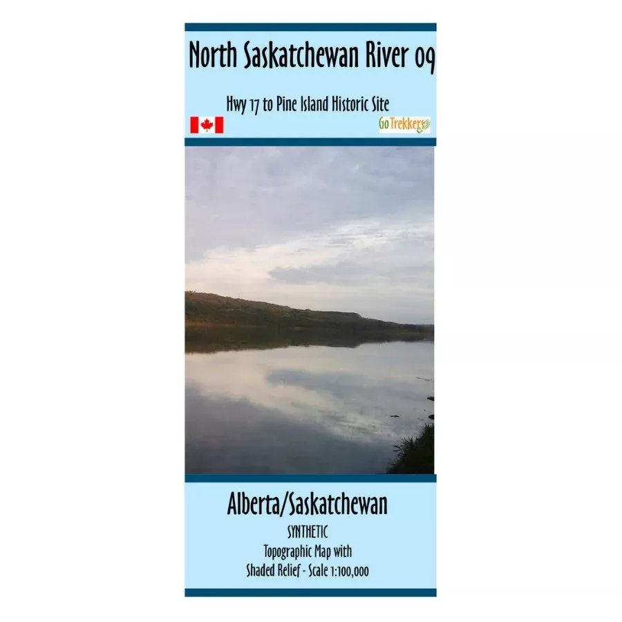 Go Trekkers Map: North Saskatchewan River #9