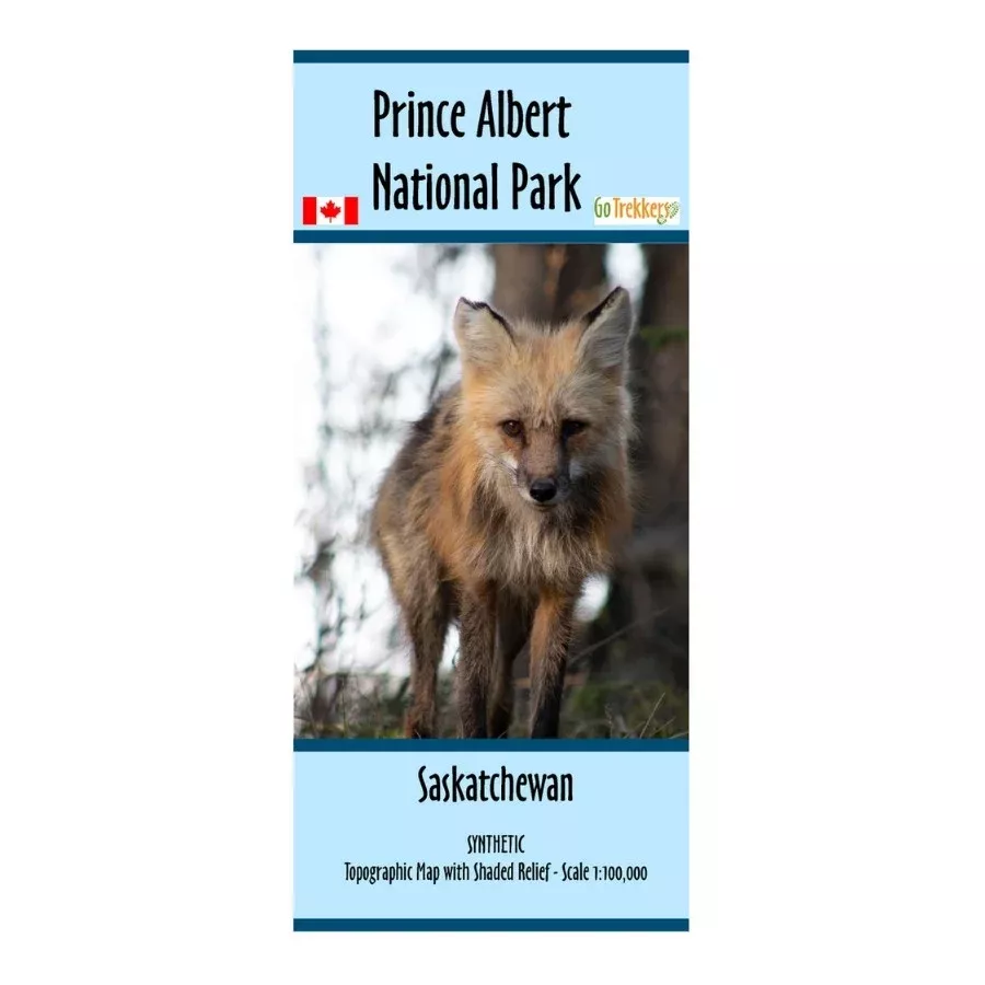Go Trekkers Map: Prince Albert National Park