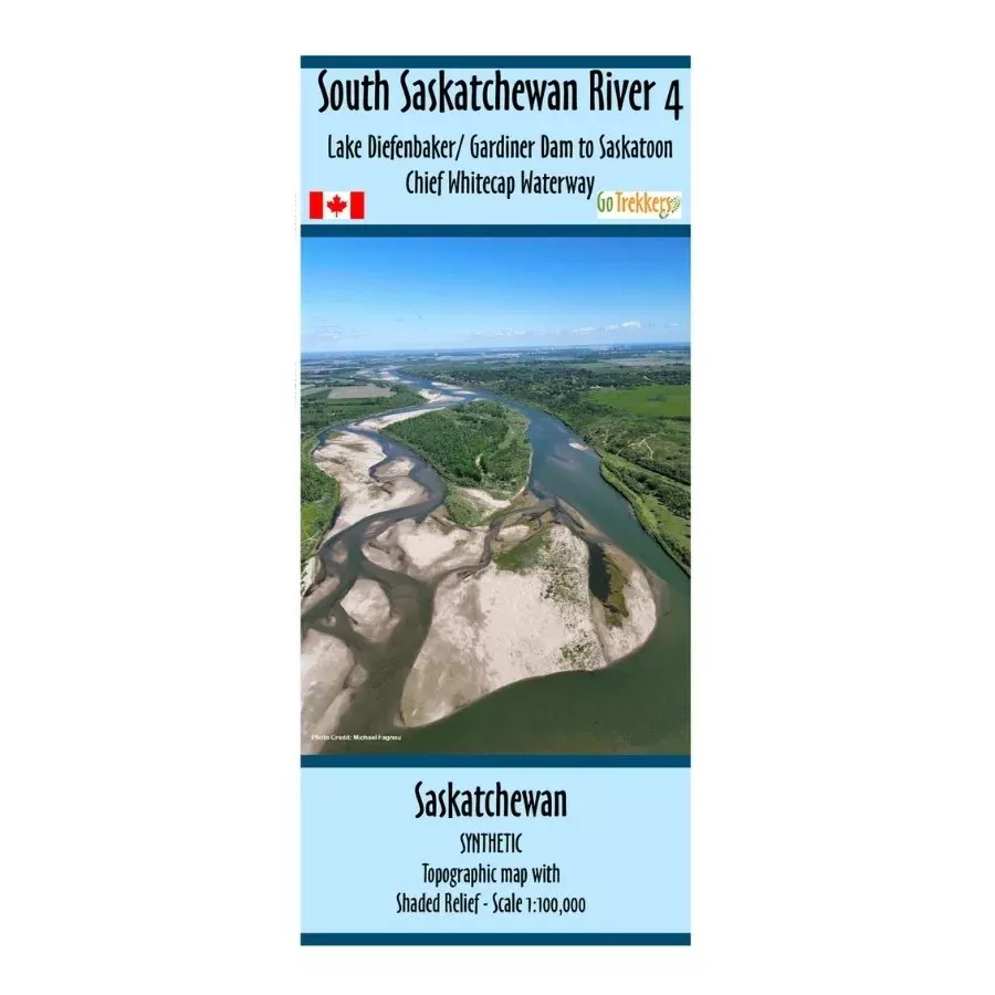 Go Trekkers Map: South Saskatchewan River #4