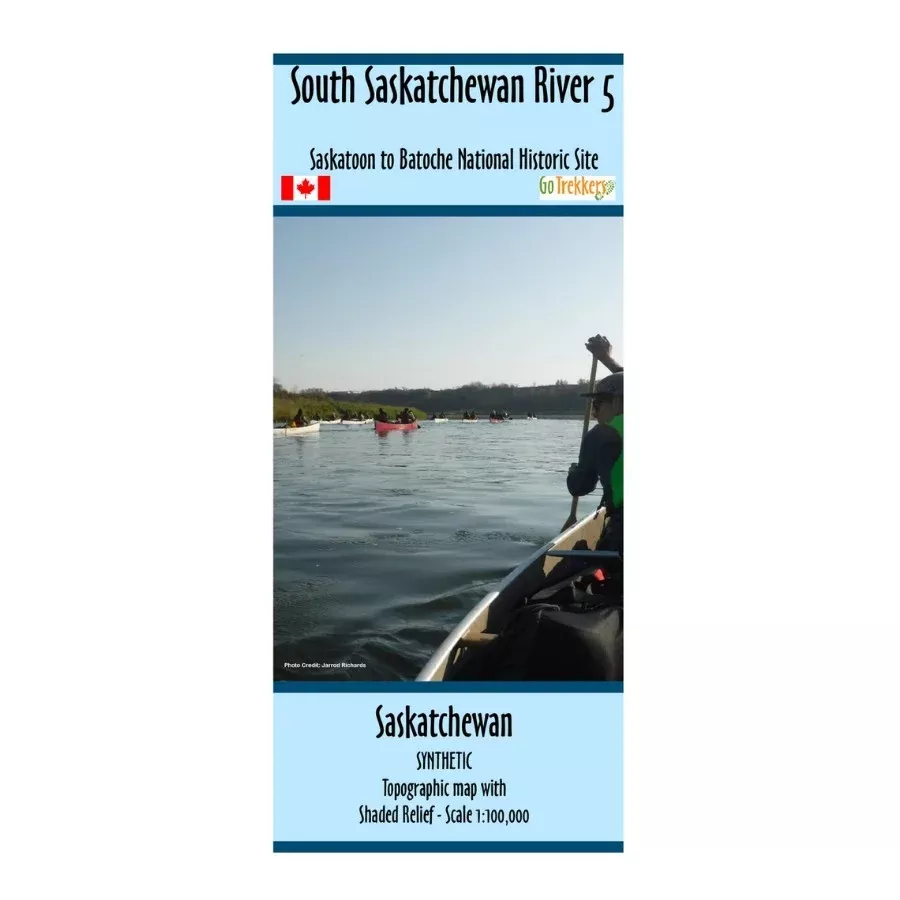 Go Trekkers Map: South Saskatchewan River #5
