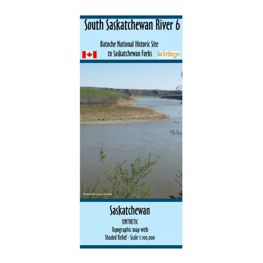 Go Trekkers Map: South Saskatchewan River #6
