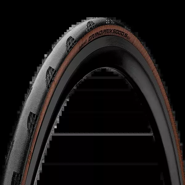 Grand Prix 5000 S TR - 700c x 25 Black/Coffee