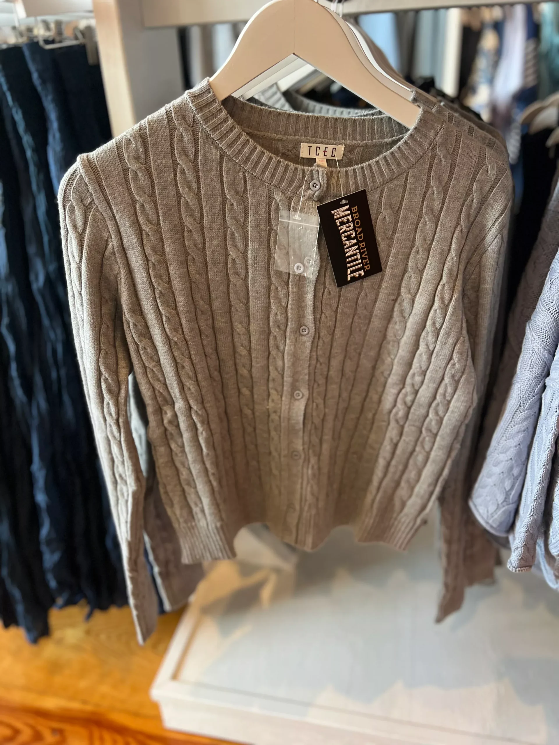 Grey Cardi