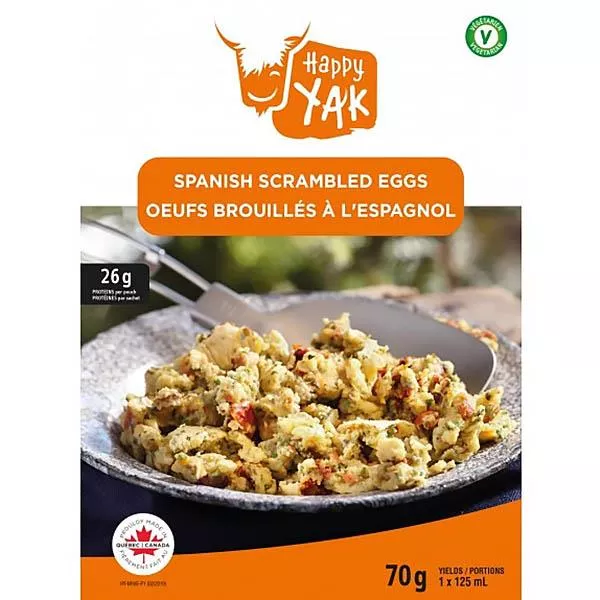 Happy Yak Spanish Scrambled Eggs (vegetarian)