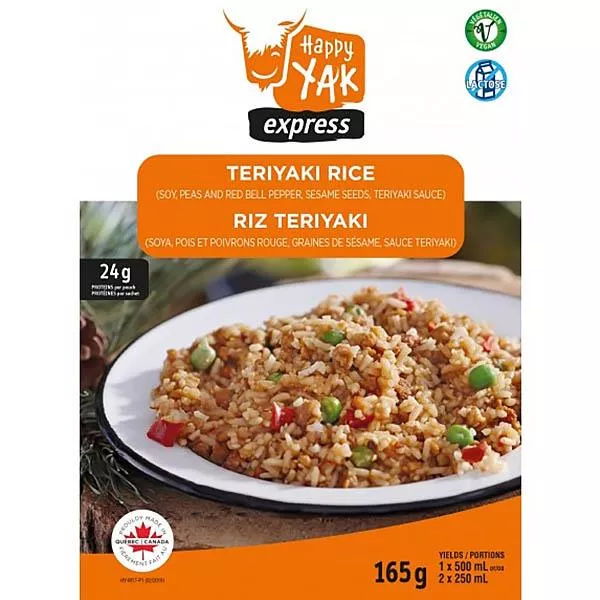 Happy Yak Teriyaki Rice (vegan)