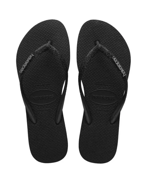 Havaianas Slim Glitter II 1069 - Black/Black