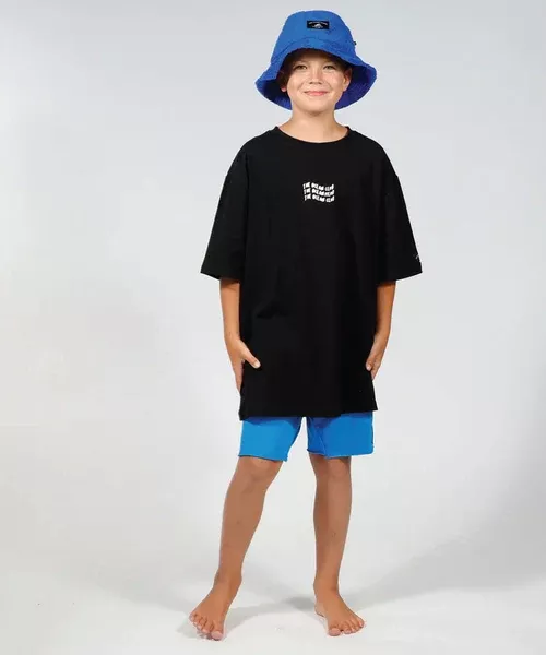 Hello Stranger The Ocean Club Box Tee - Black