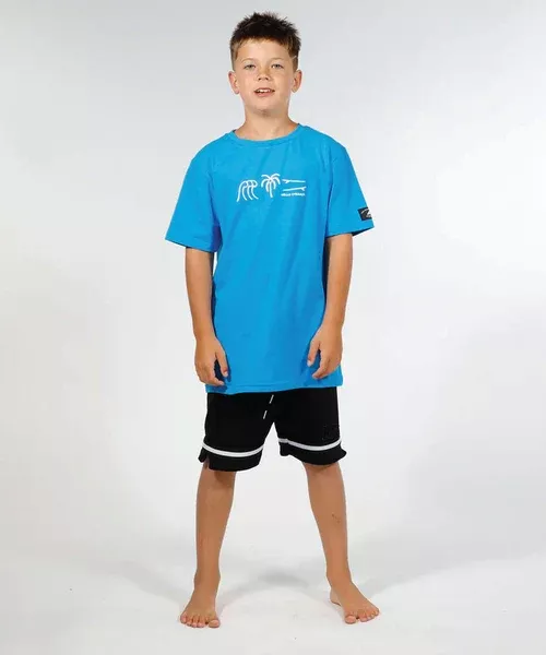 Hello Stranger Protect Our Ocean SS Tee - Blue