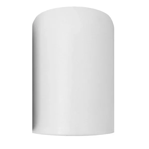 Hewitt 1-1/2" Round Pipe Cap With Flat Top-White D1RC112WE