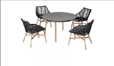 Holand Dining Round Set