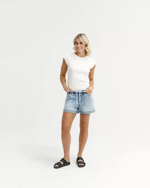 Homelee Lagoon Shorts - Snow Wash