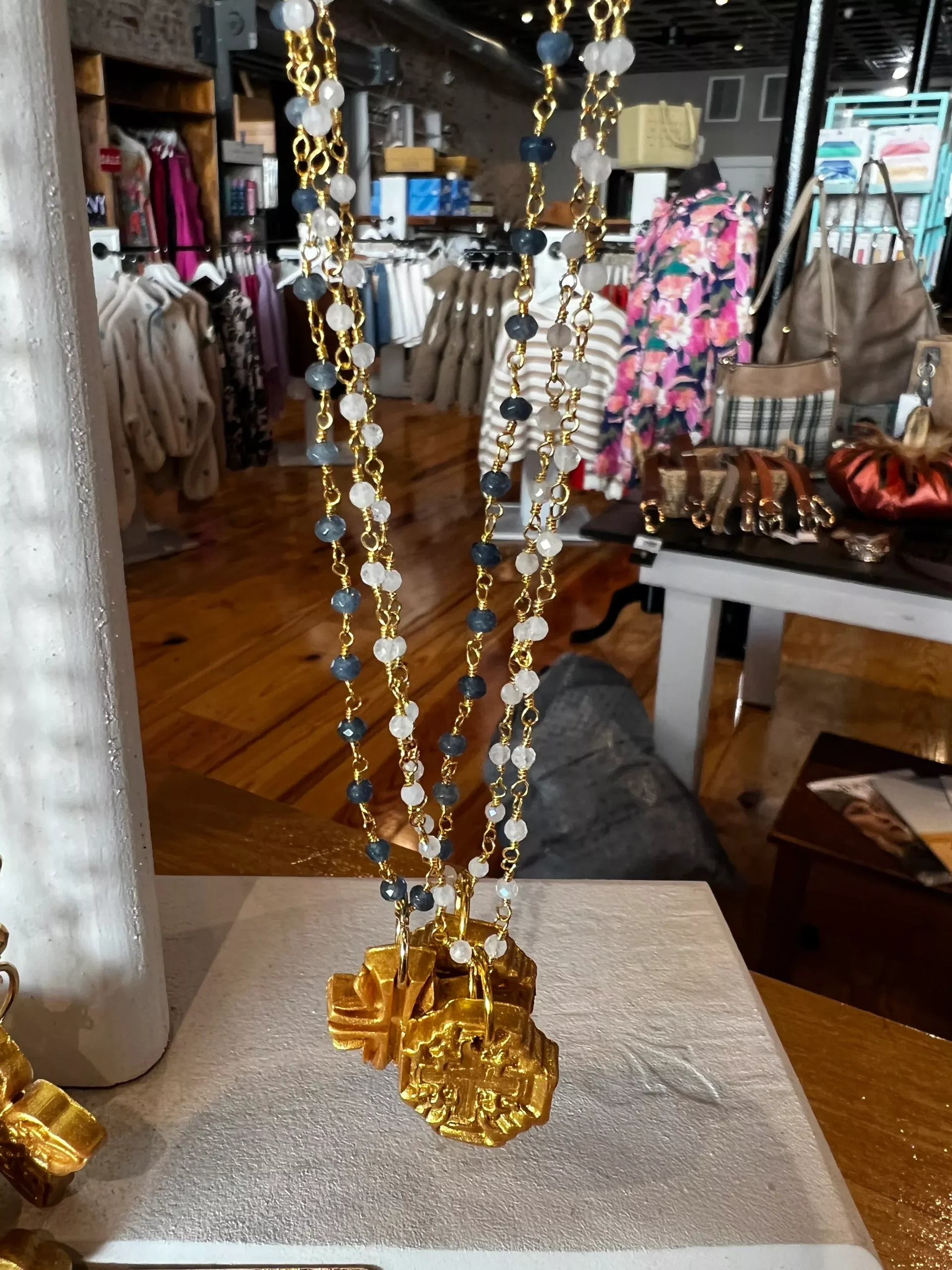 HT: Tiny Beaded Jerusalem Cross