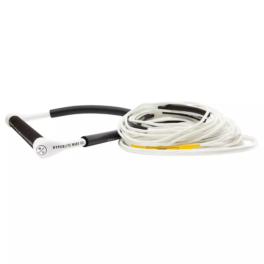 Hyperlite CG Wakeboard Handle w/ Fuse Line – White