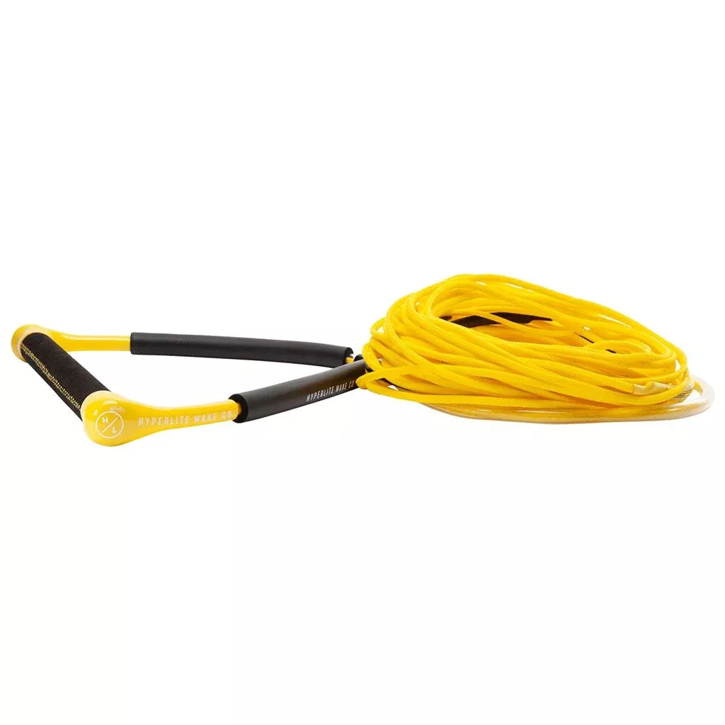 Hyperlite CG Wakeboard Handle w/ Fuse Line – Yellow