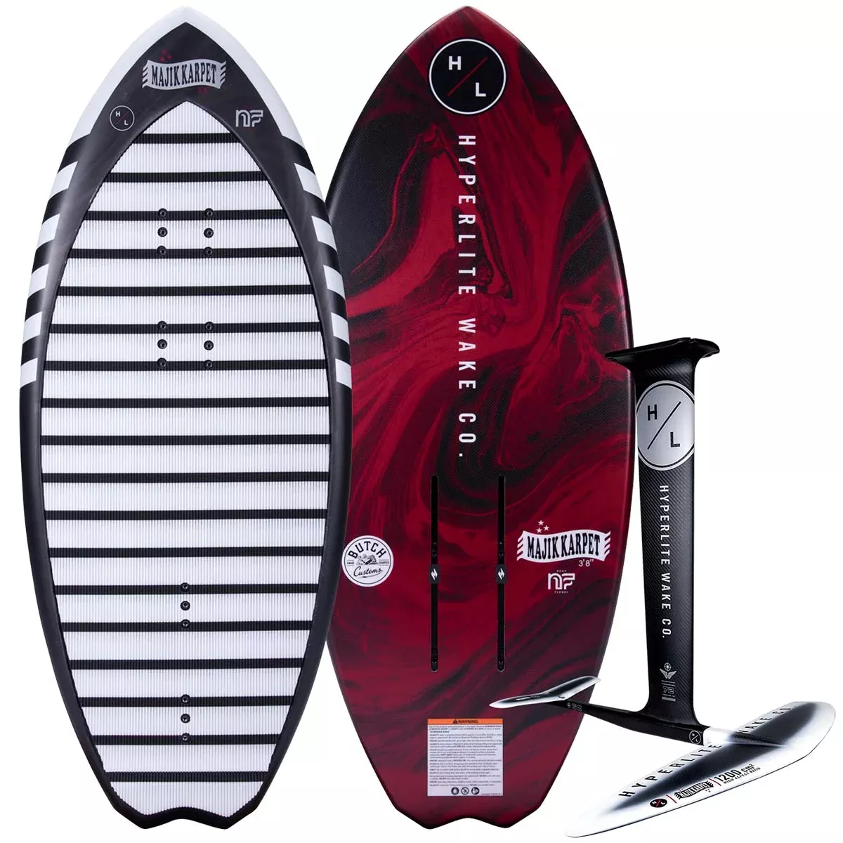 Hyperlite Majik Karpet / MK 1200 Wake Foil Package 2025