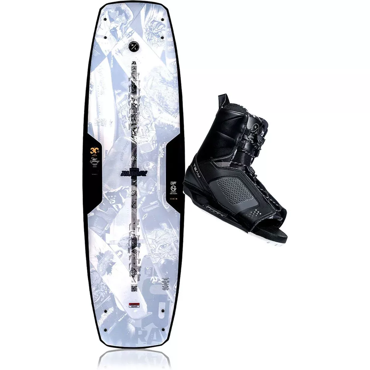 Hyperlite Murray w/Team OT Wakeboard Package 2025