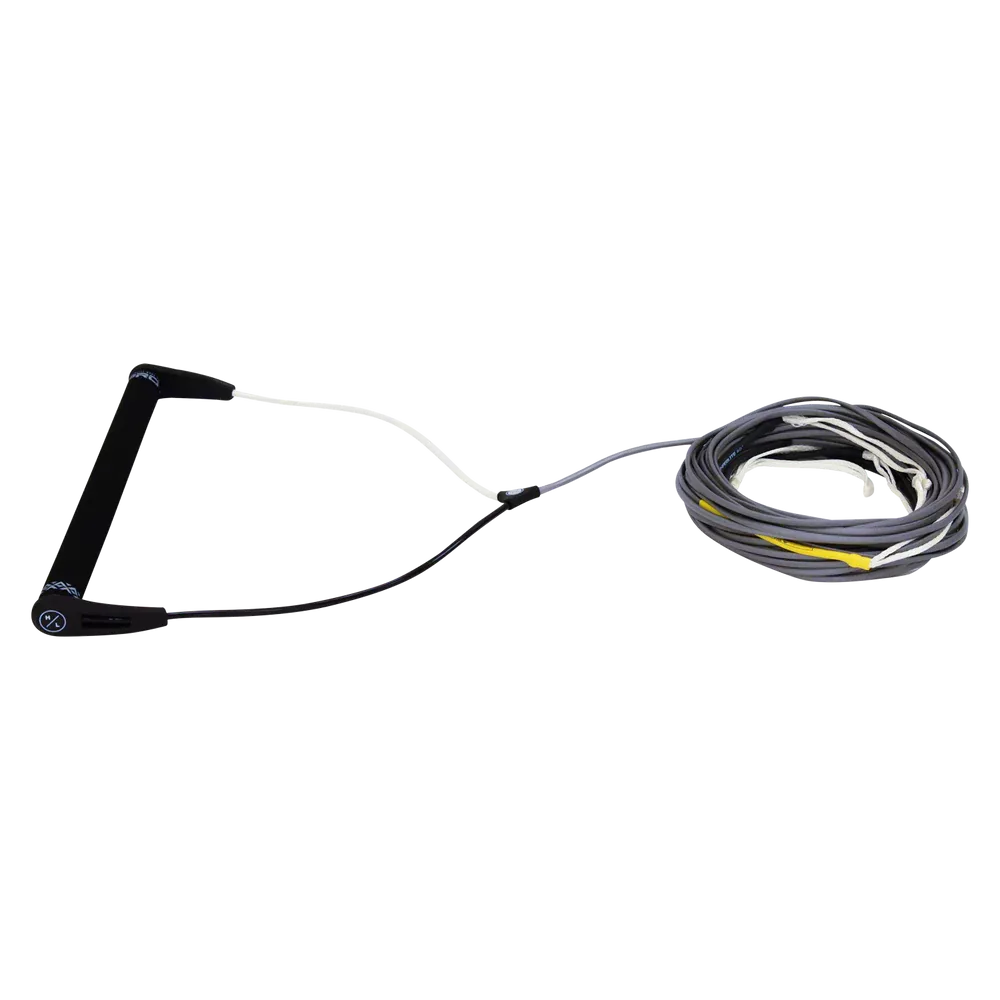 Hyperlite PRO ROPE PACKAGE Wakeboard Handle with Line Rope - Grey