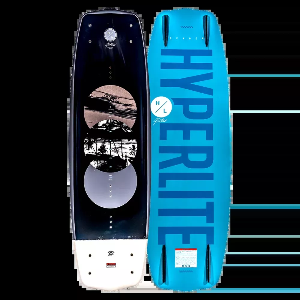 Hyperlite SENDER Wakeboard 144cm with TEAM OT Bindings - 2026