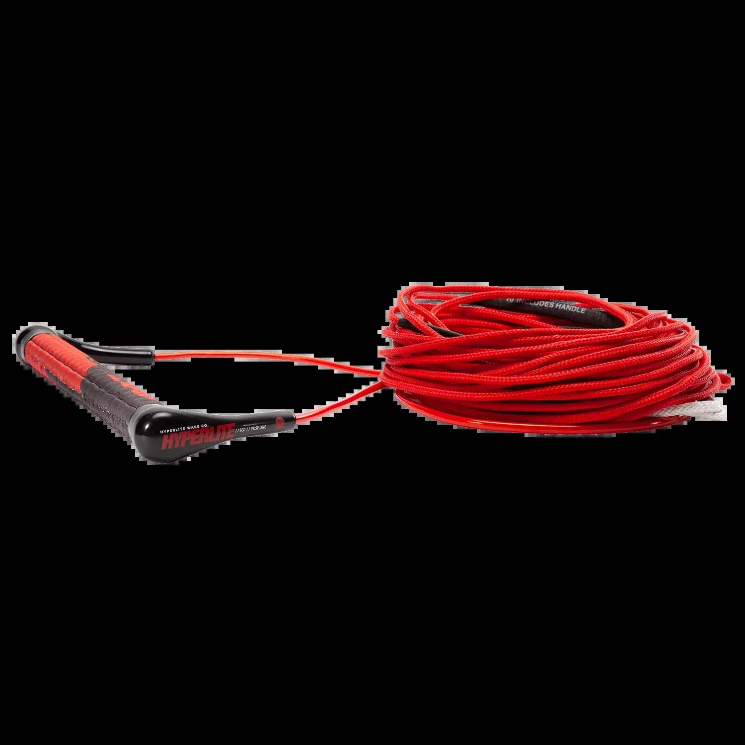 Hyperlite SG Wakeboard Handle w/ Fuse Line – Red