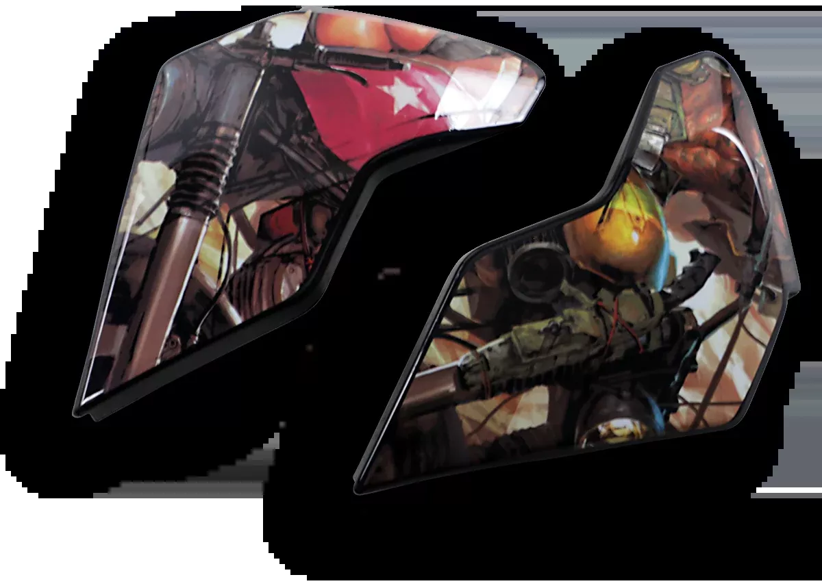 Icon Airflite™ Helmet Side Plates Pleasuredome