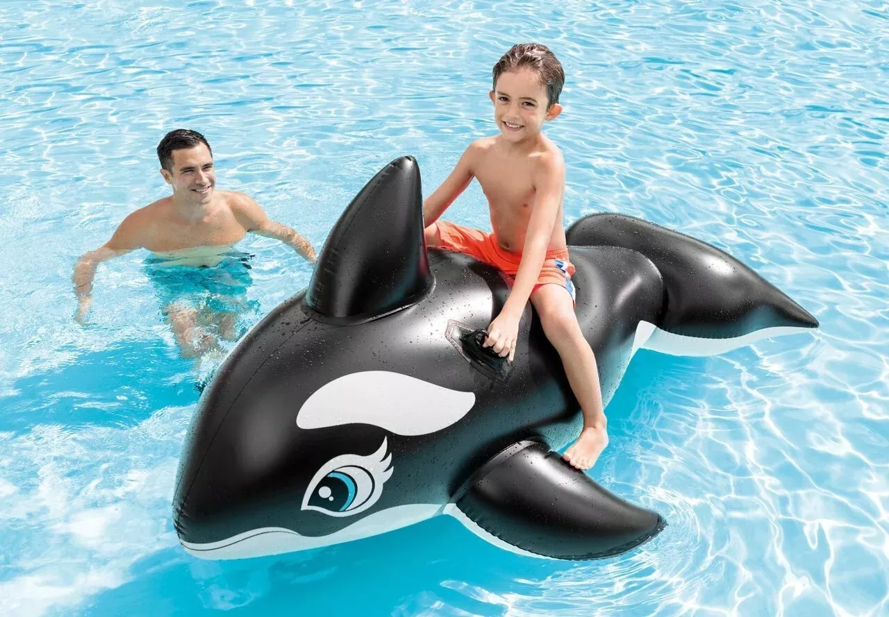 Intex Whale Ride On