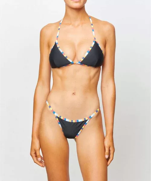 It's Now Cool The Duo String Bikini Pant - Tallow