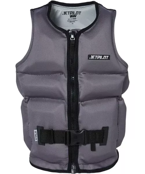 Jetpilot 2023 X1 Boys Vest - Charcoal