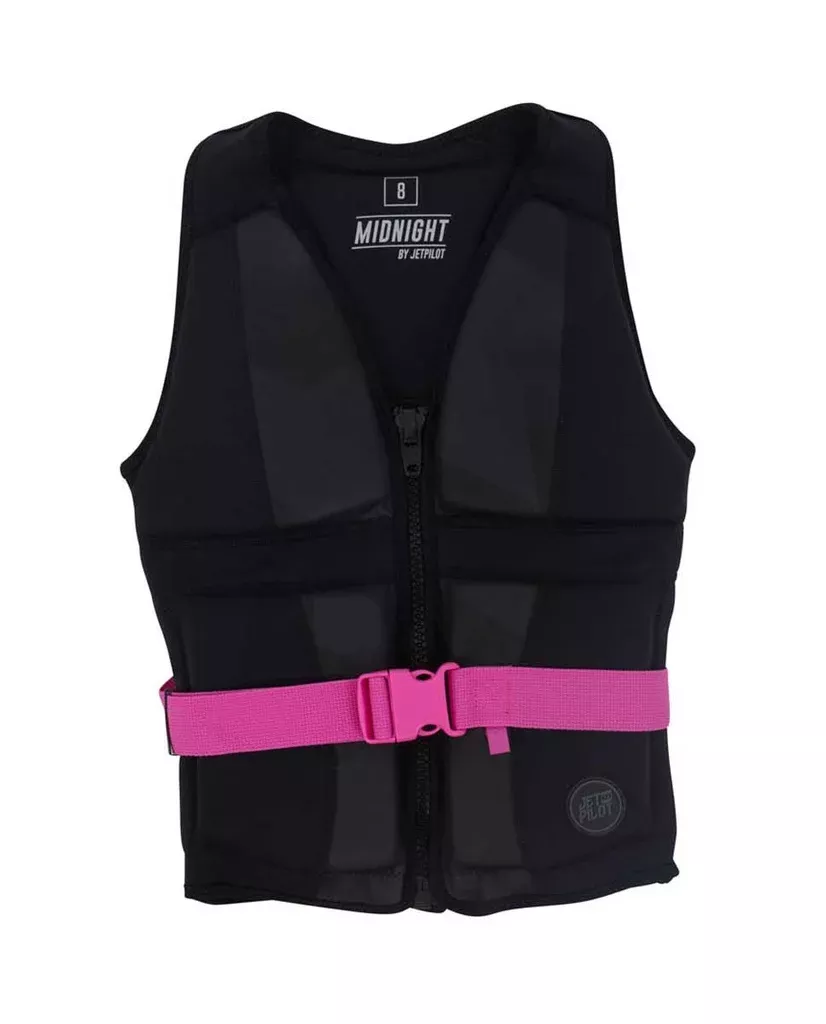 Jetpilot Midnight Seg Ladies Vest - Black