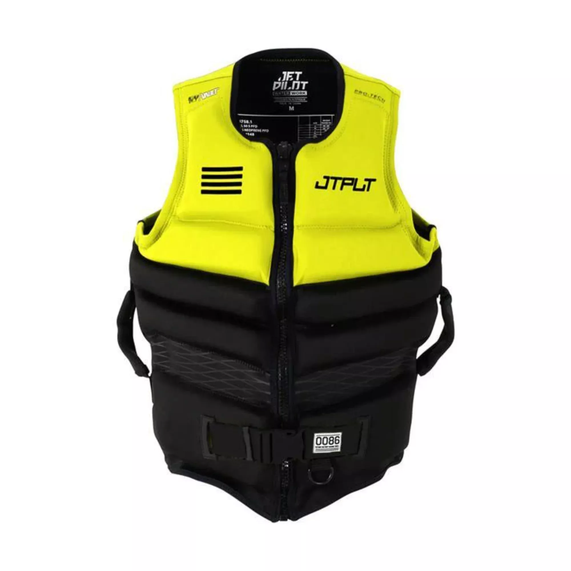 Jetpilot Unisex 3Sxty Hyperflex S-Grip Vest - Yellow L50