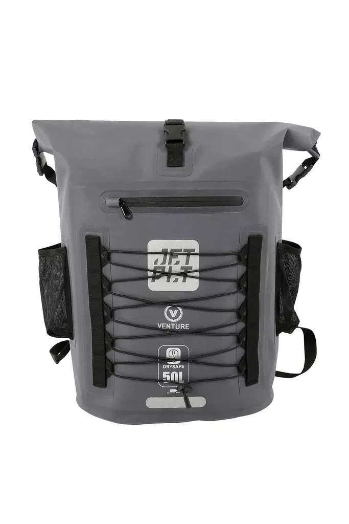 JETPILOT Venture 50L Backpack Waterproof Bag 2025 - Charcoal