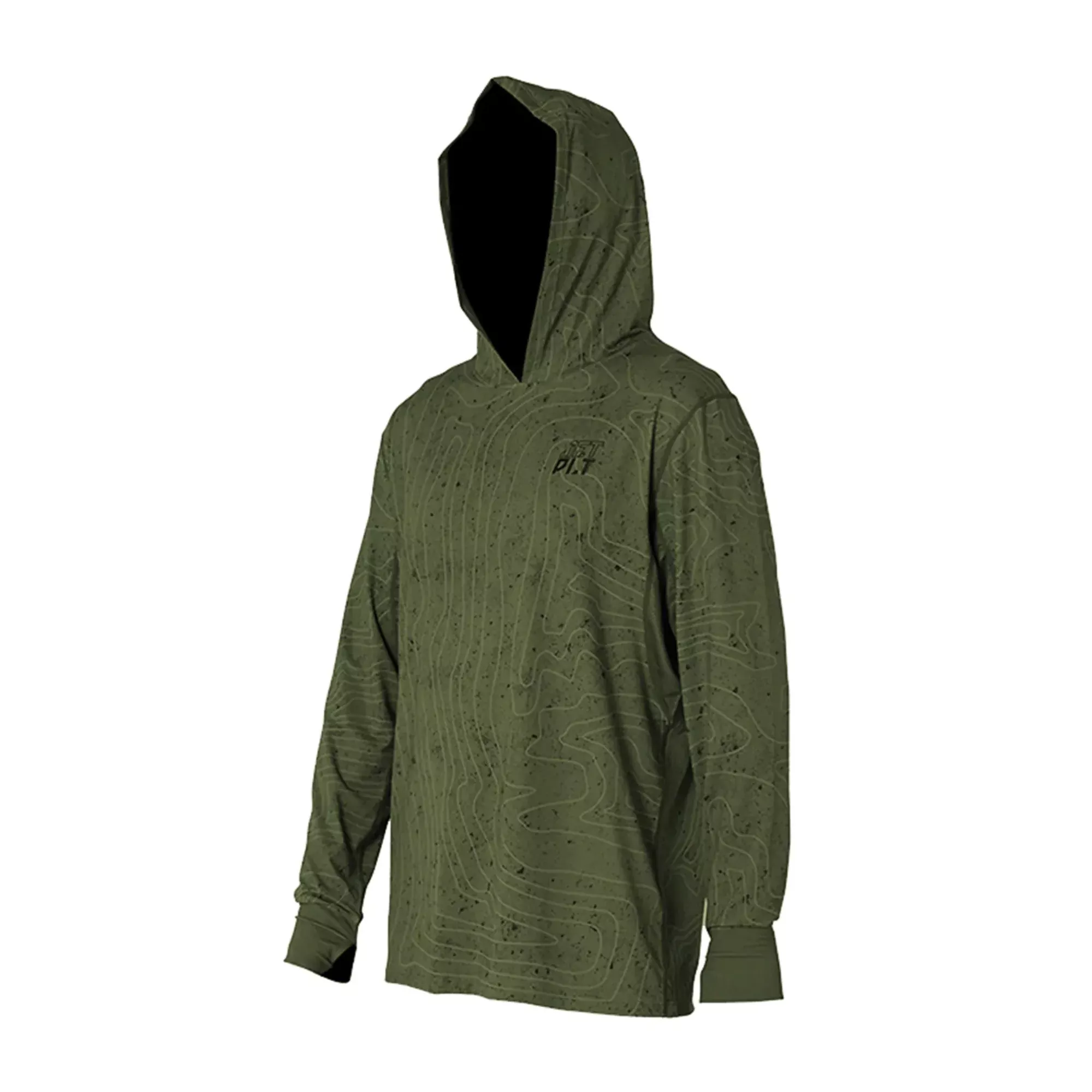 Jetpilot Venture LS Fishing Men's Pullover - Sage