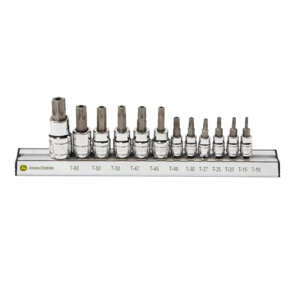 John Deere 12-Piece Tamper Resistant Star Bit Set